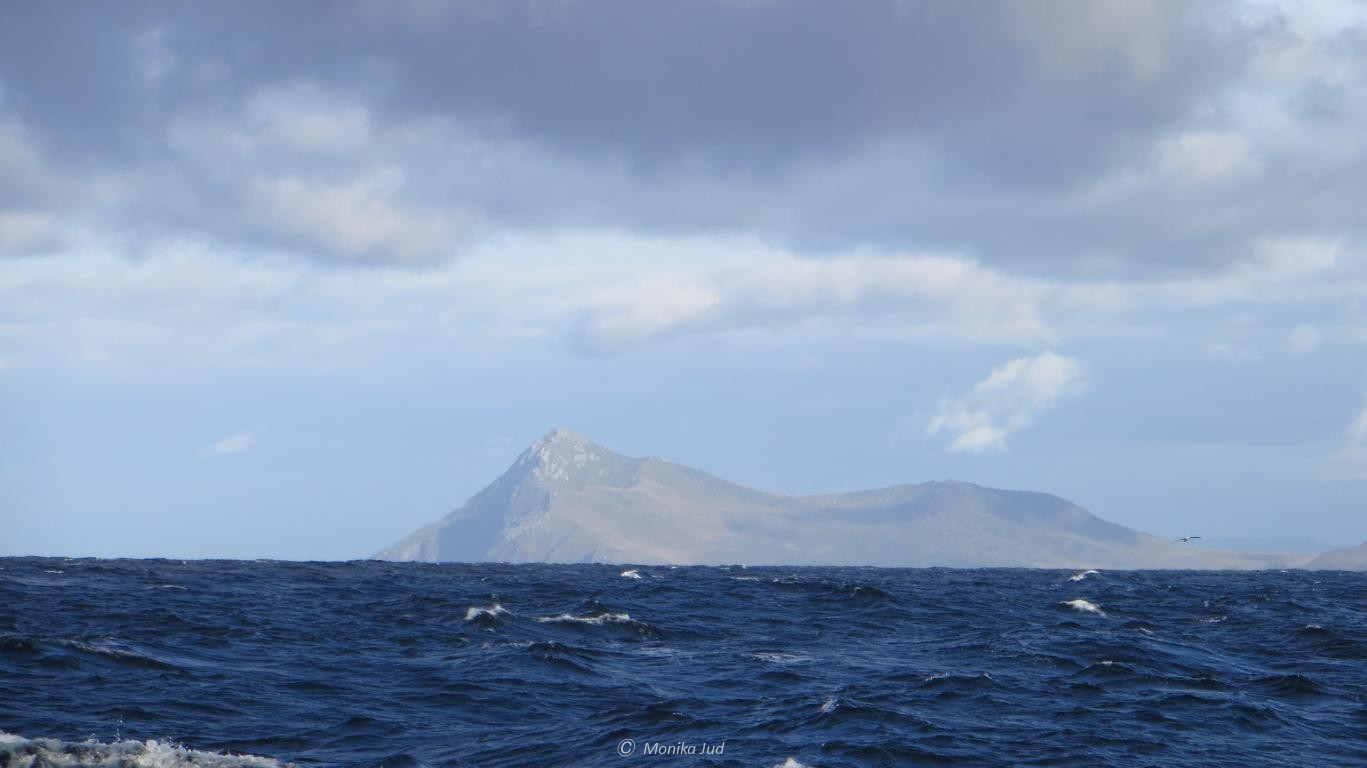 Sicht auf Kap Hoorn; auf dem Weg in die Antarktis mit dem Großsegler Bark Europa