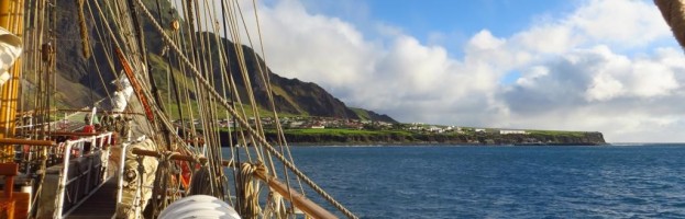 15. & 16. April, Tristan da Cunha, entlegenste bewohnte Insel der Welt