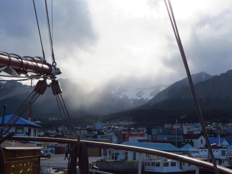 Bark Europa in Ushuaia