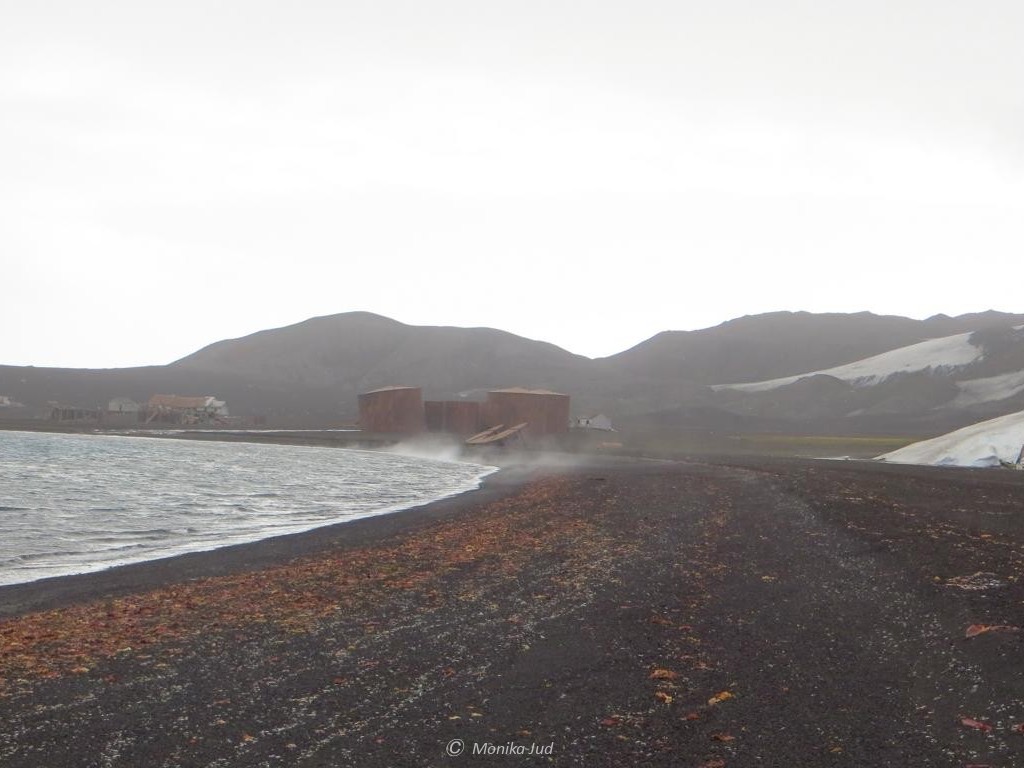 alte Walfängerstation auf Deception Island, Whalers Bay